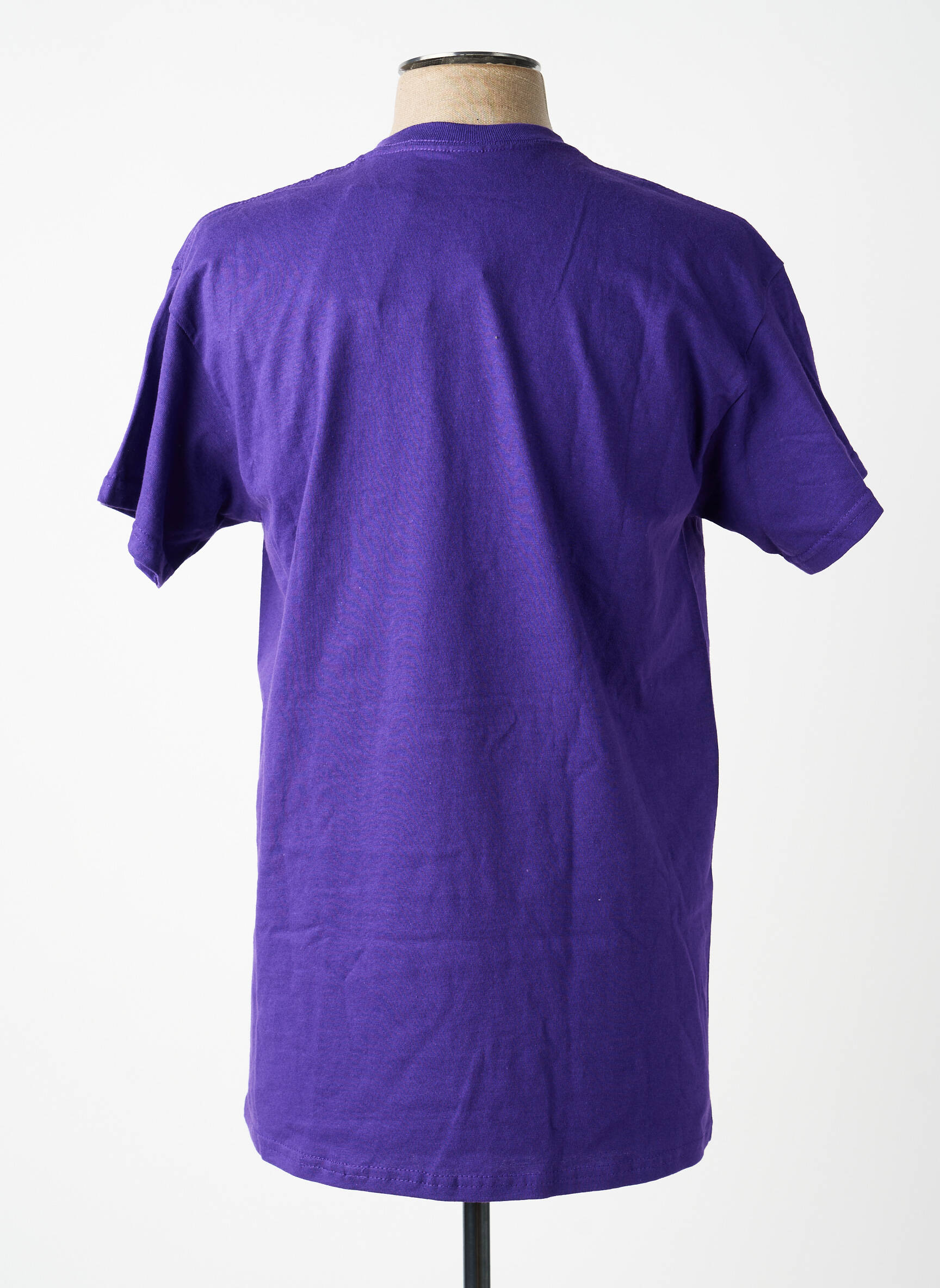 T-marškinys violetinis MITCHELL AND NESS vyras