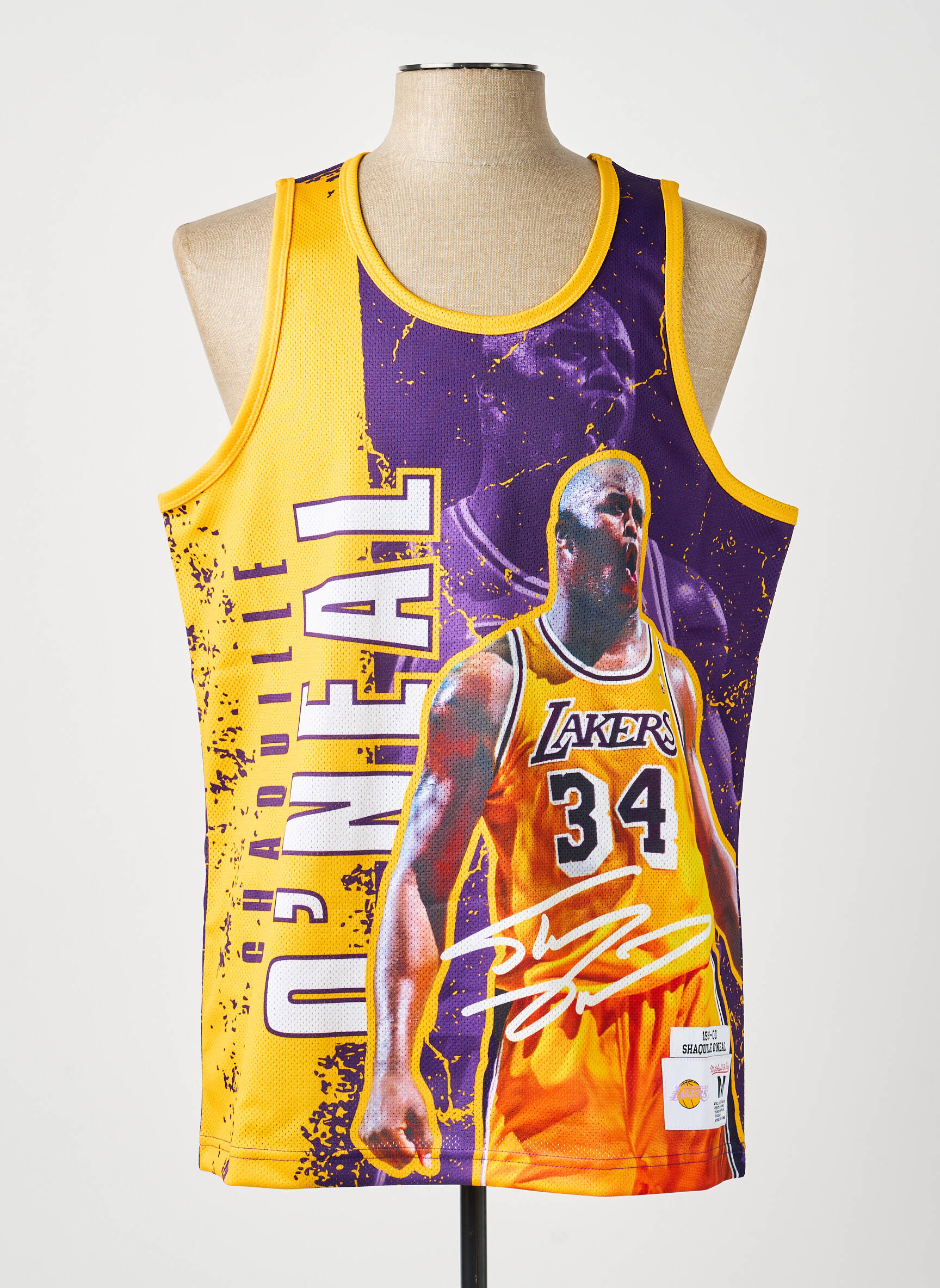 Marškiniai be rankovių violetinis MITCHELL AND NESS vyras