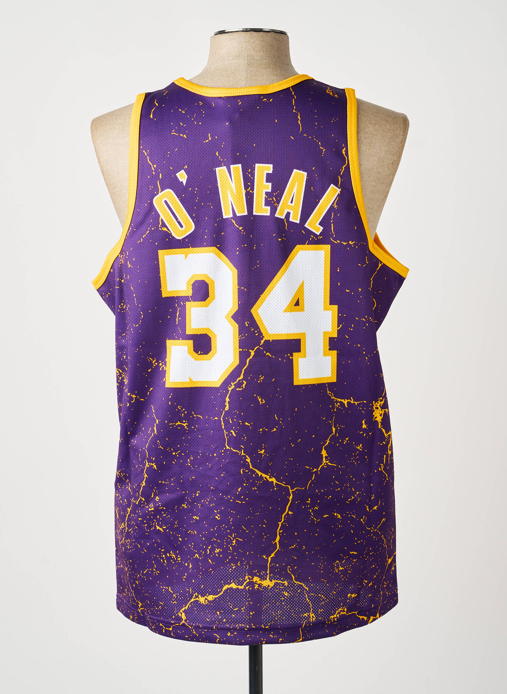 Marškiniai be rankovių violetinis MITCHELL AND NESS vyras