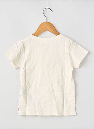 T-marškinys baltas LEVI'S mergina