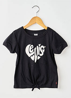 T-marškinys juodas LEVI'S mergina