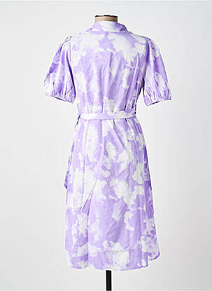 Pusilgių suknelė violetinis MAMA LICIOUS moteris