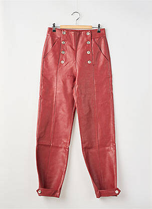 Platus kelnes raudona THE LABEL EDITION moteris