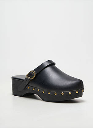 Mule/sabotai kompensuotas kulnas juodas ANCIENT GREEK SANDALS moteris