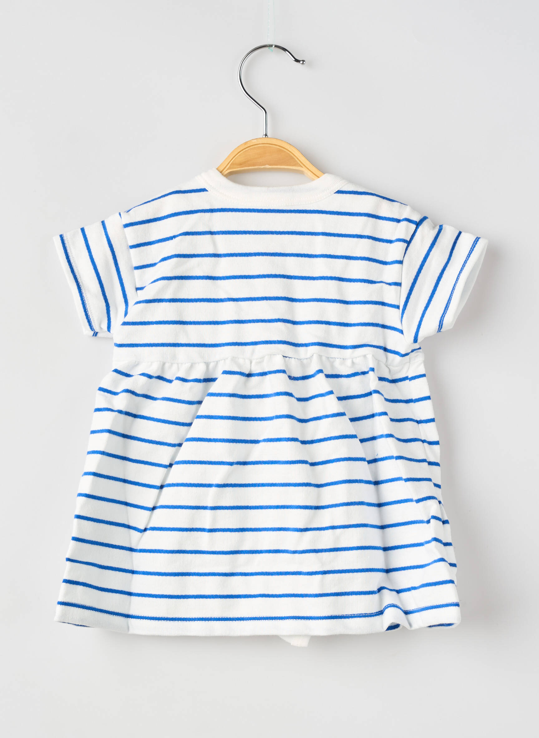 Trumpa suknelė baltas PETIT BATEAU mergina