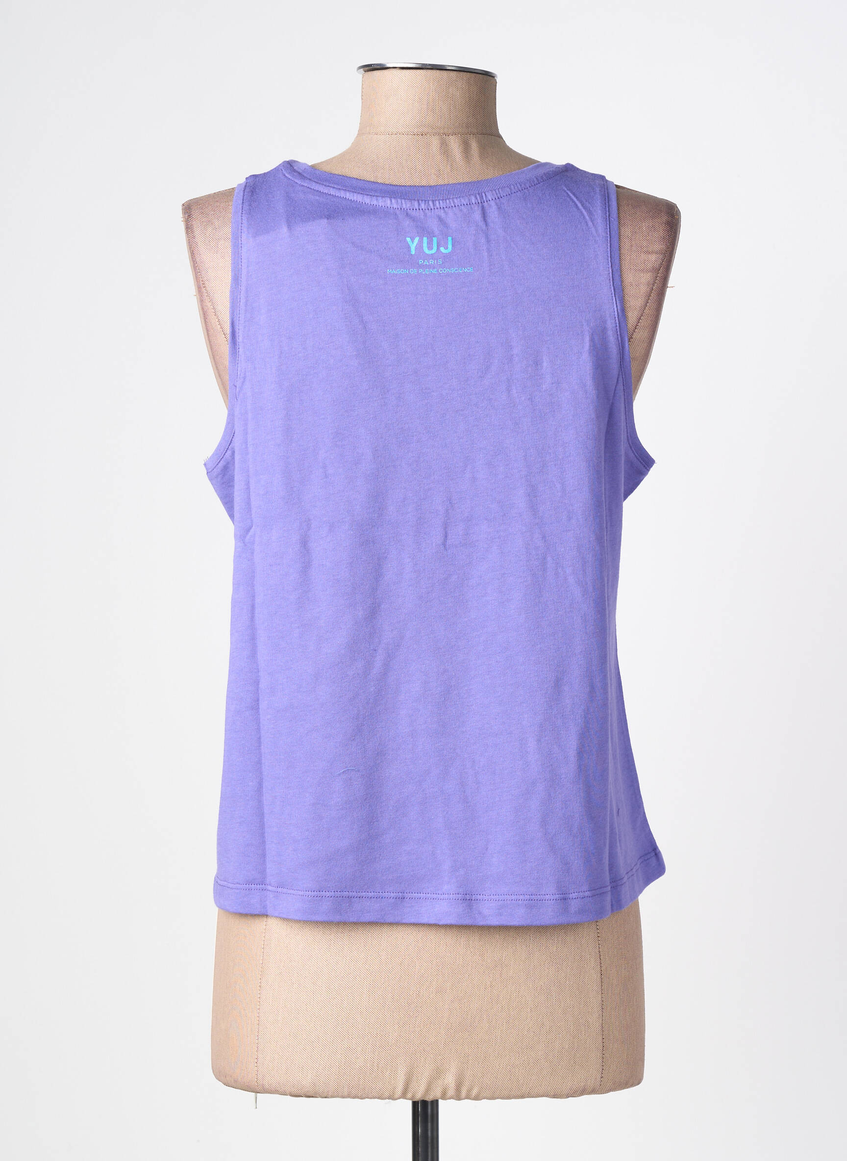 T-marškinys violetinis YUJ PARIS moteris