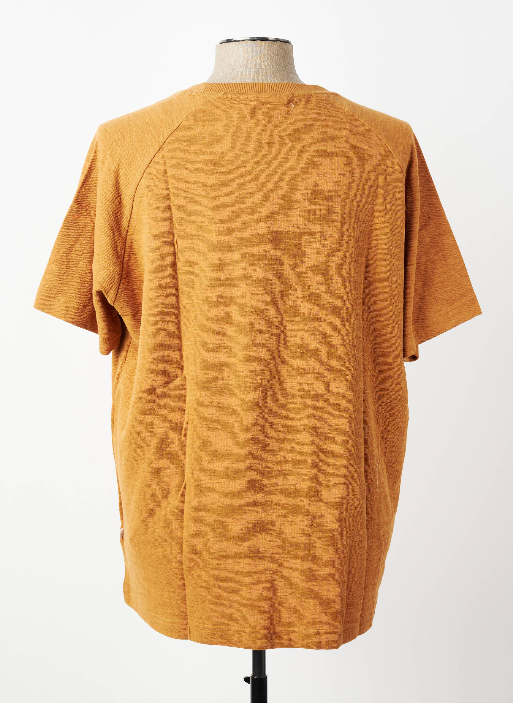 T-marškinys rudas KNOWLEDGE COTTON APPAREL vyras