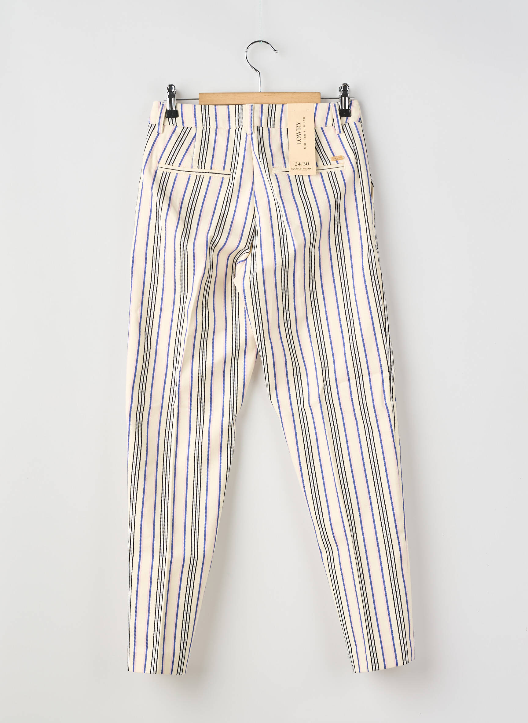 Lieknos kelnės mėlyna SCOTCH & SODA moteris
