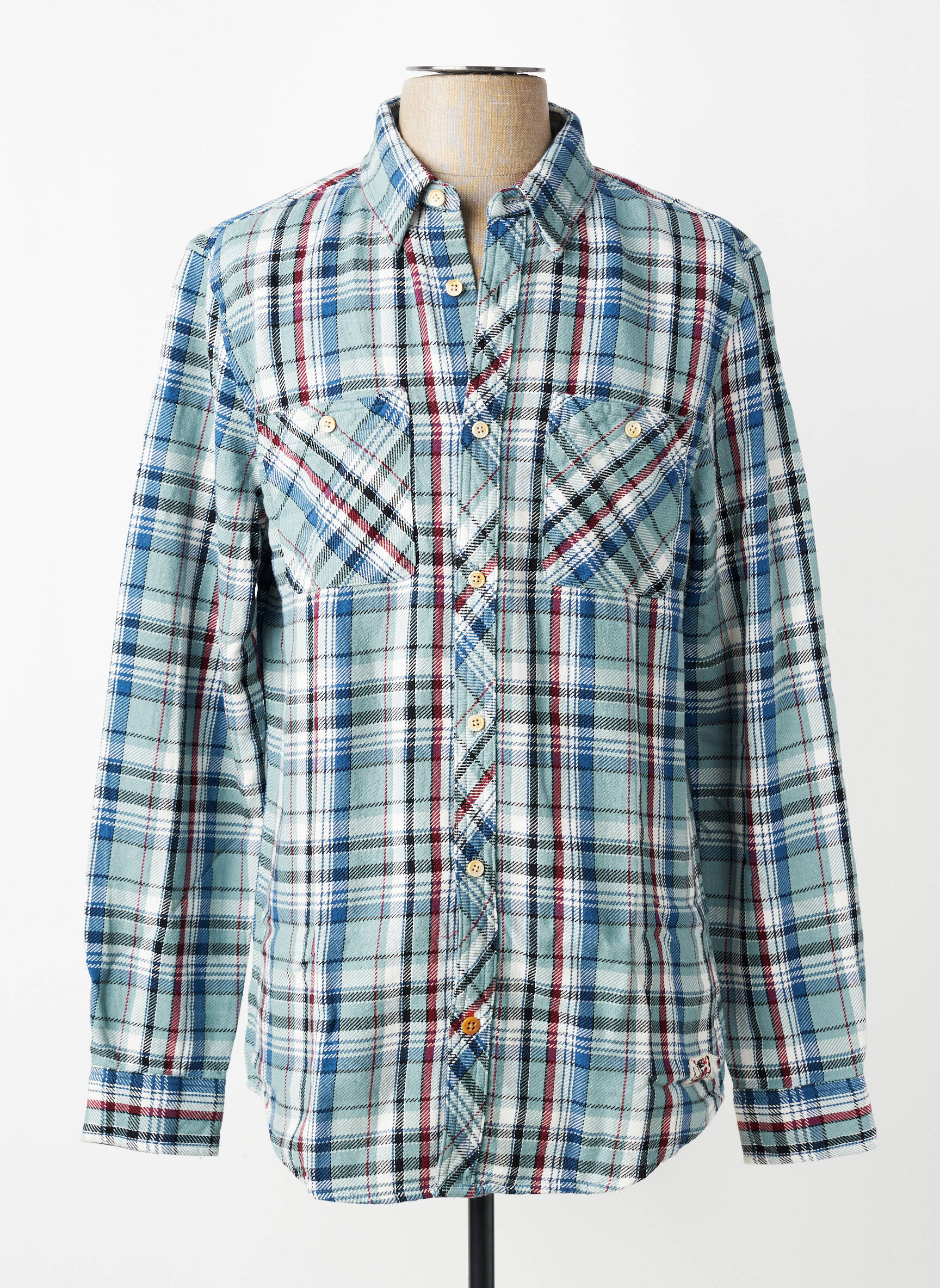 Ilgomis rankovėmis marškinys mėlyna SCOTCH & SODA vyras