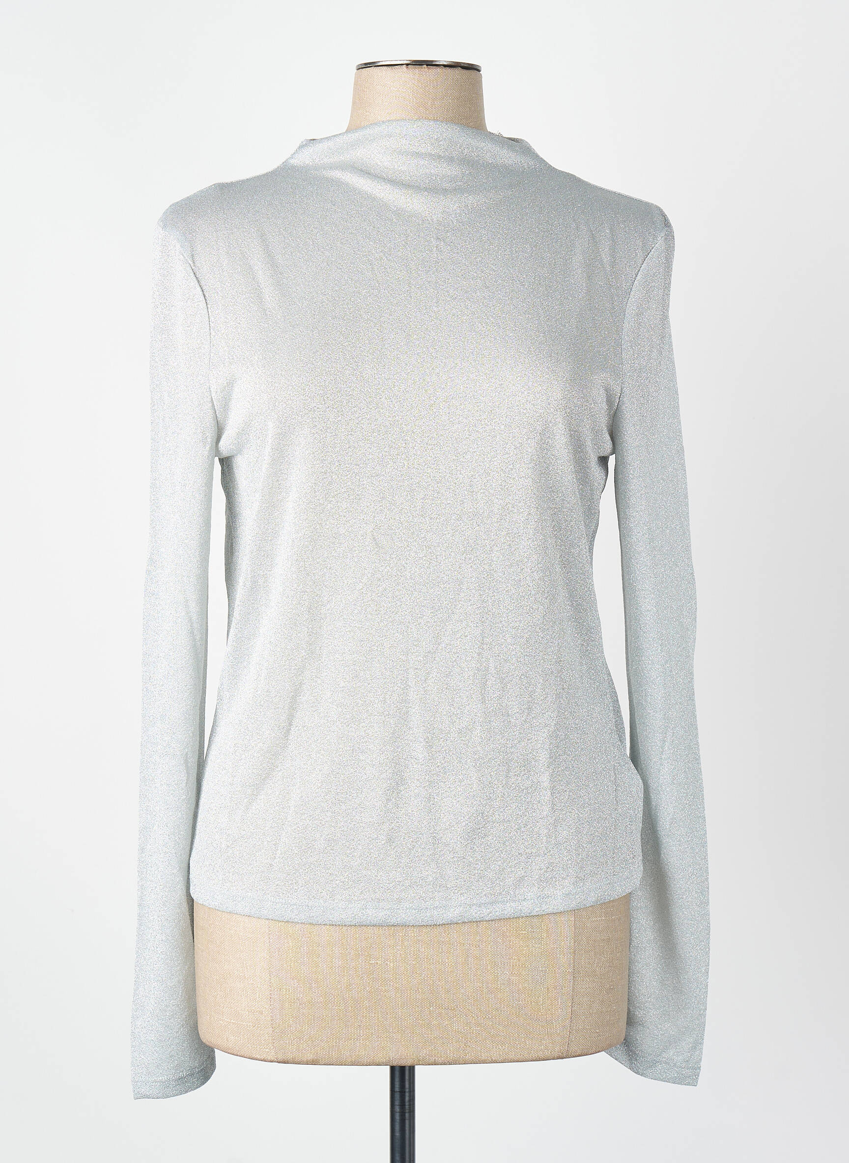 Viršūnė sidabrinė GINA TRICOT moteris
