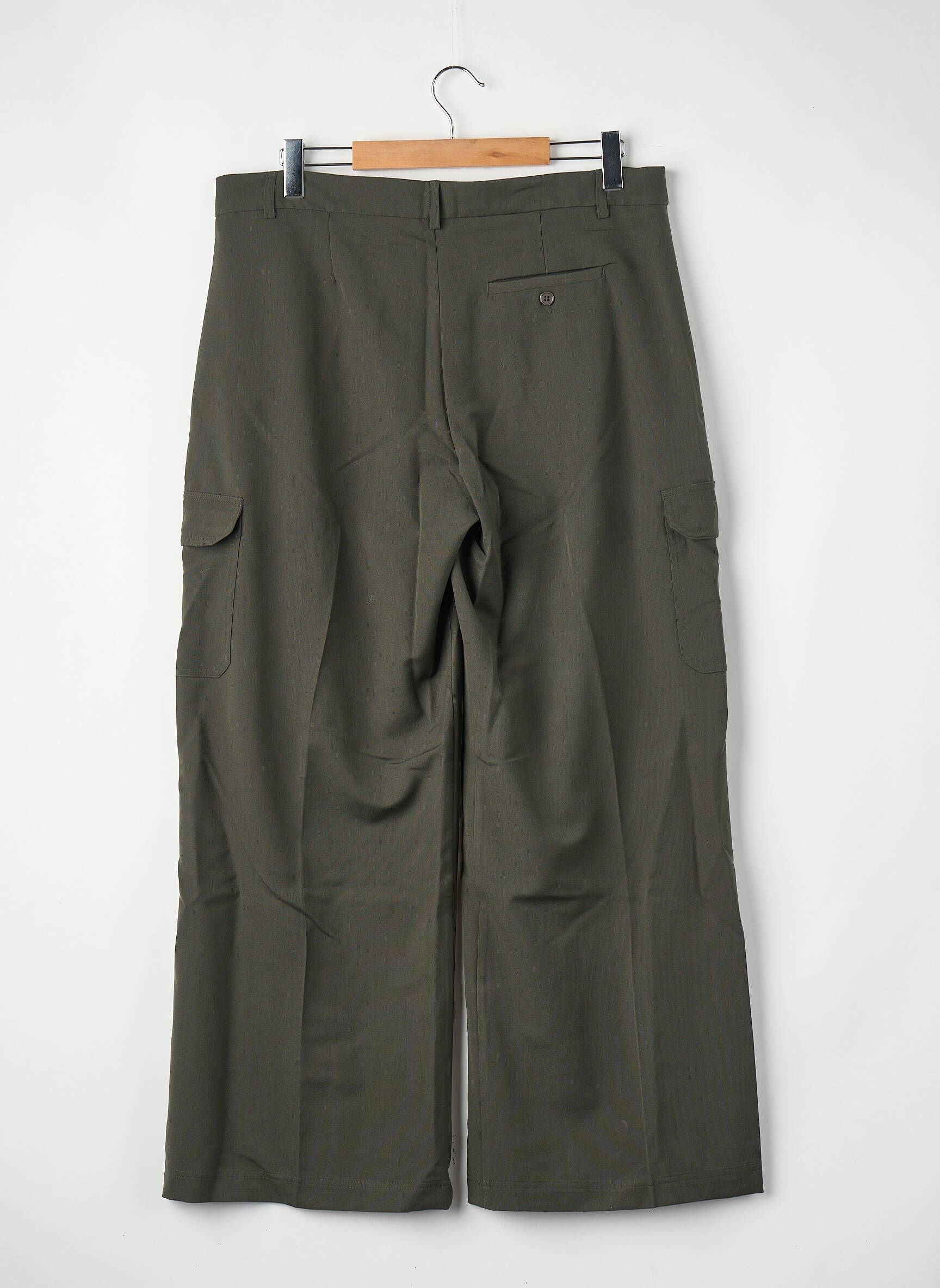 Platus kelnes kaki GINA TRICOT moteris