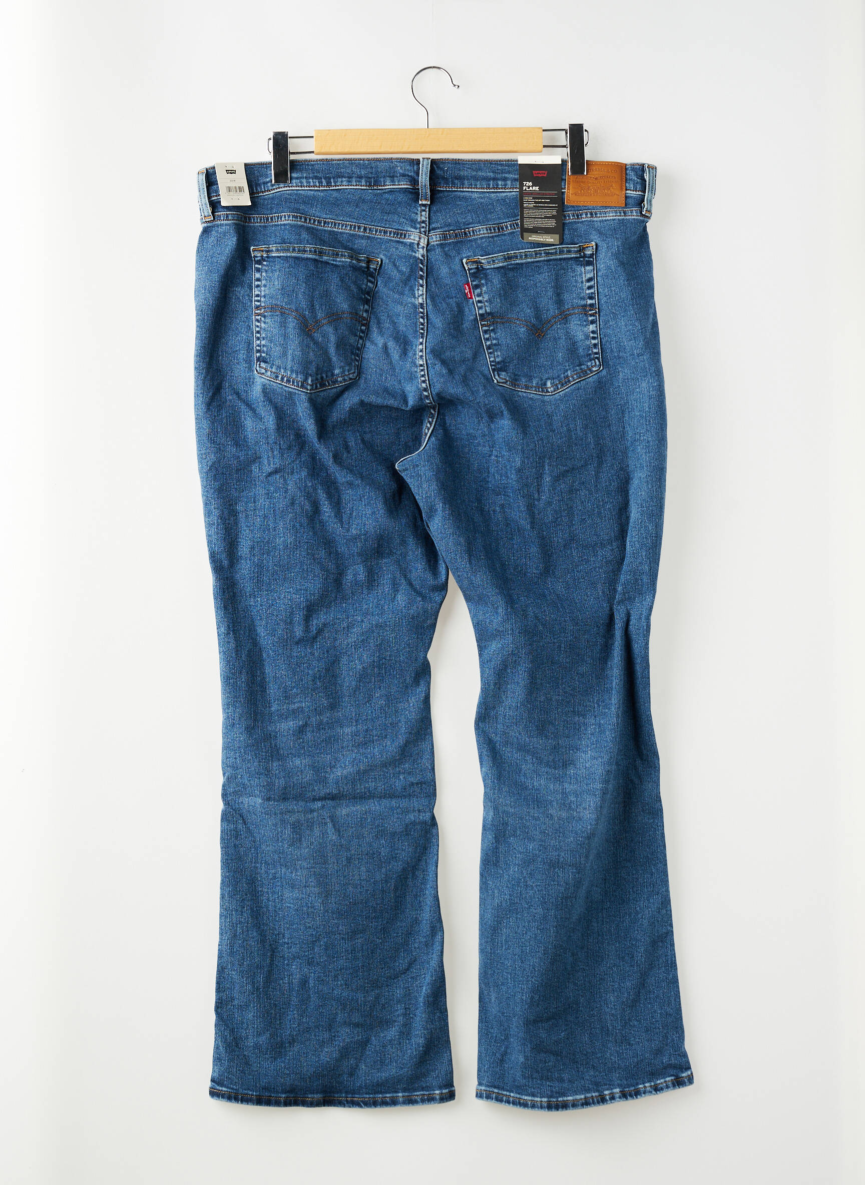 Bootcut džinsai mėlyna LEVI'S moteris