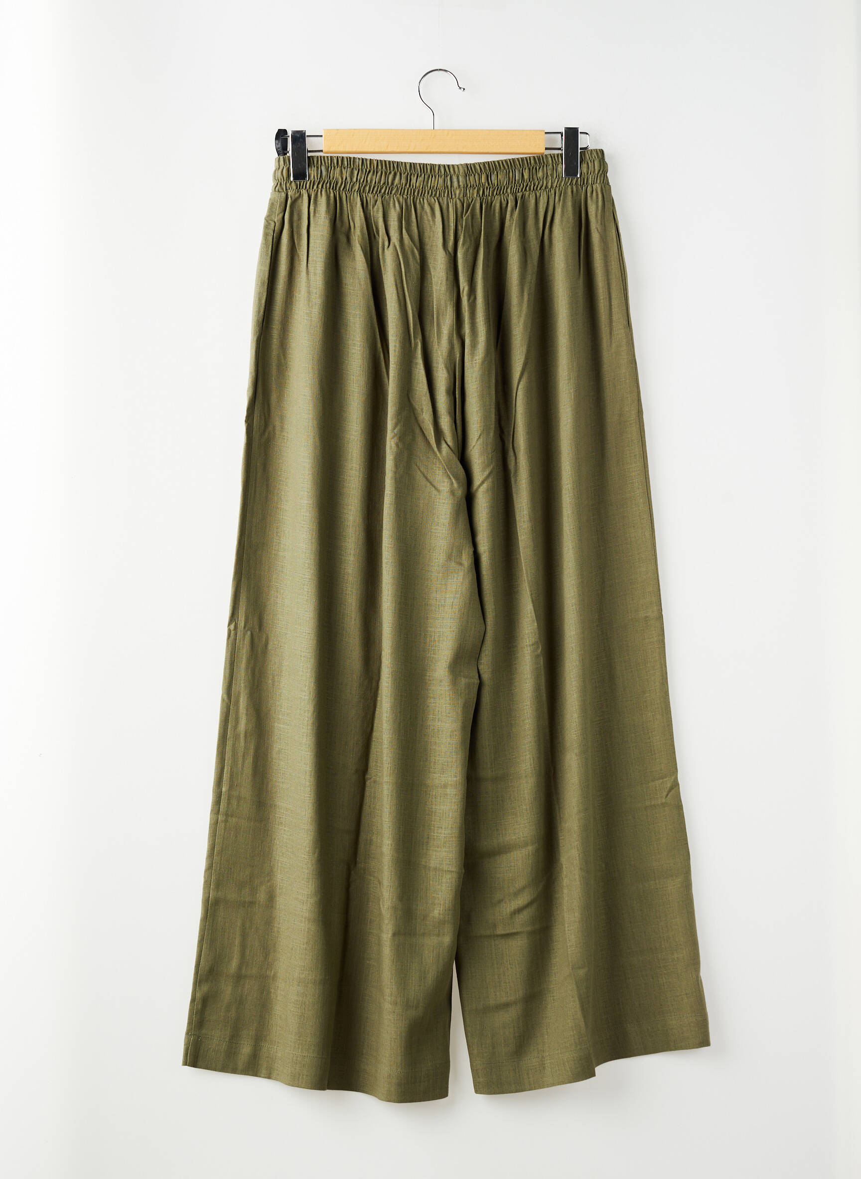 Platus kelnes kaki MAT FASHION moteris