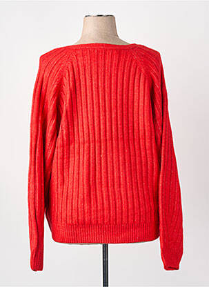 Megztinis raudona GINA TRICOT moteris