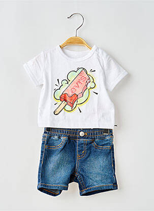Šortų rinkinys baltas LEVI'S mergina