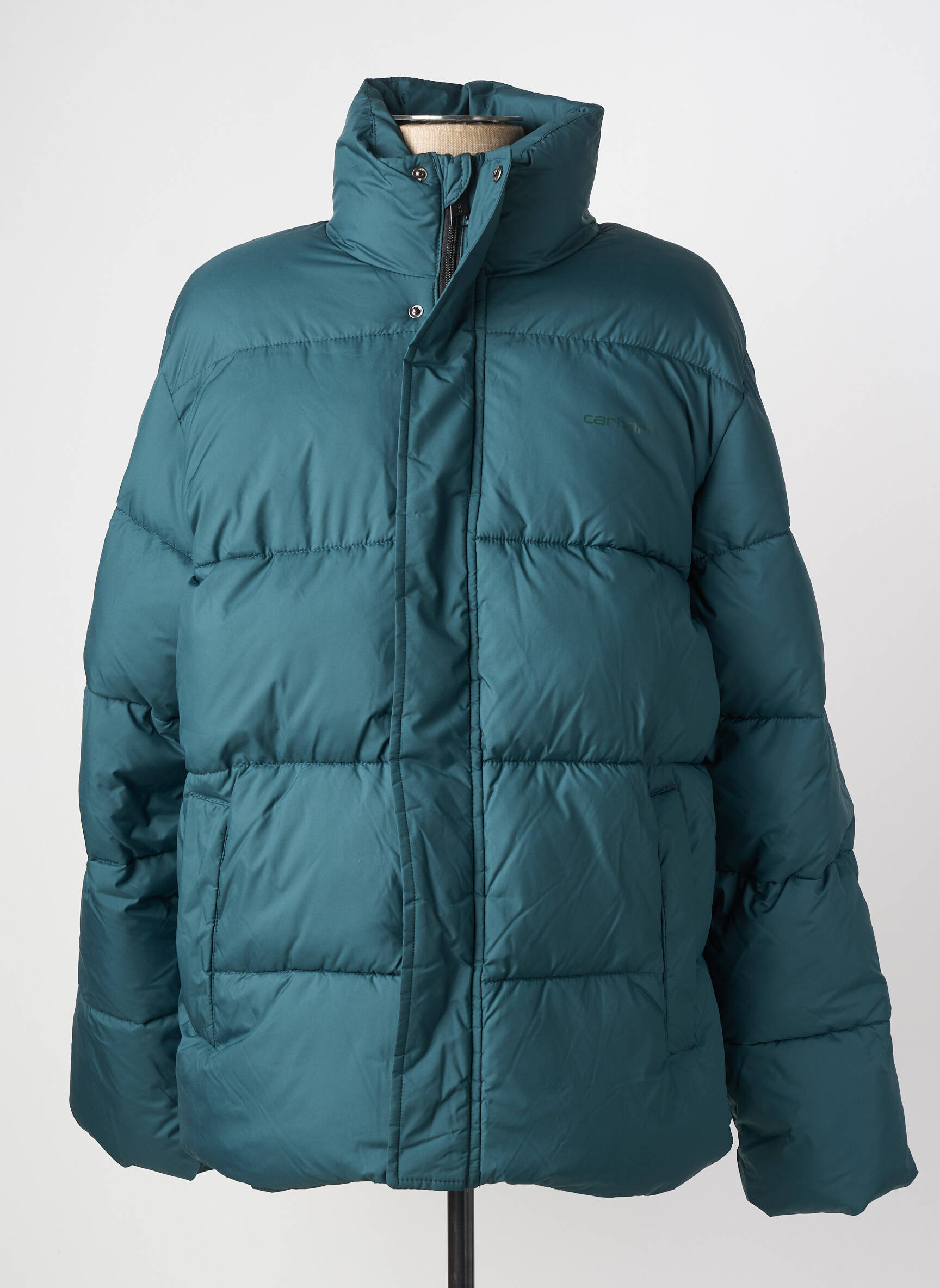 Pūkinė striukė žalias CARHARTT vyras