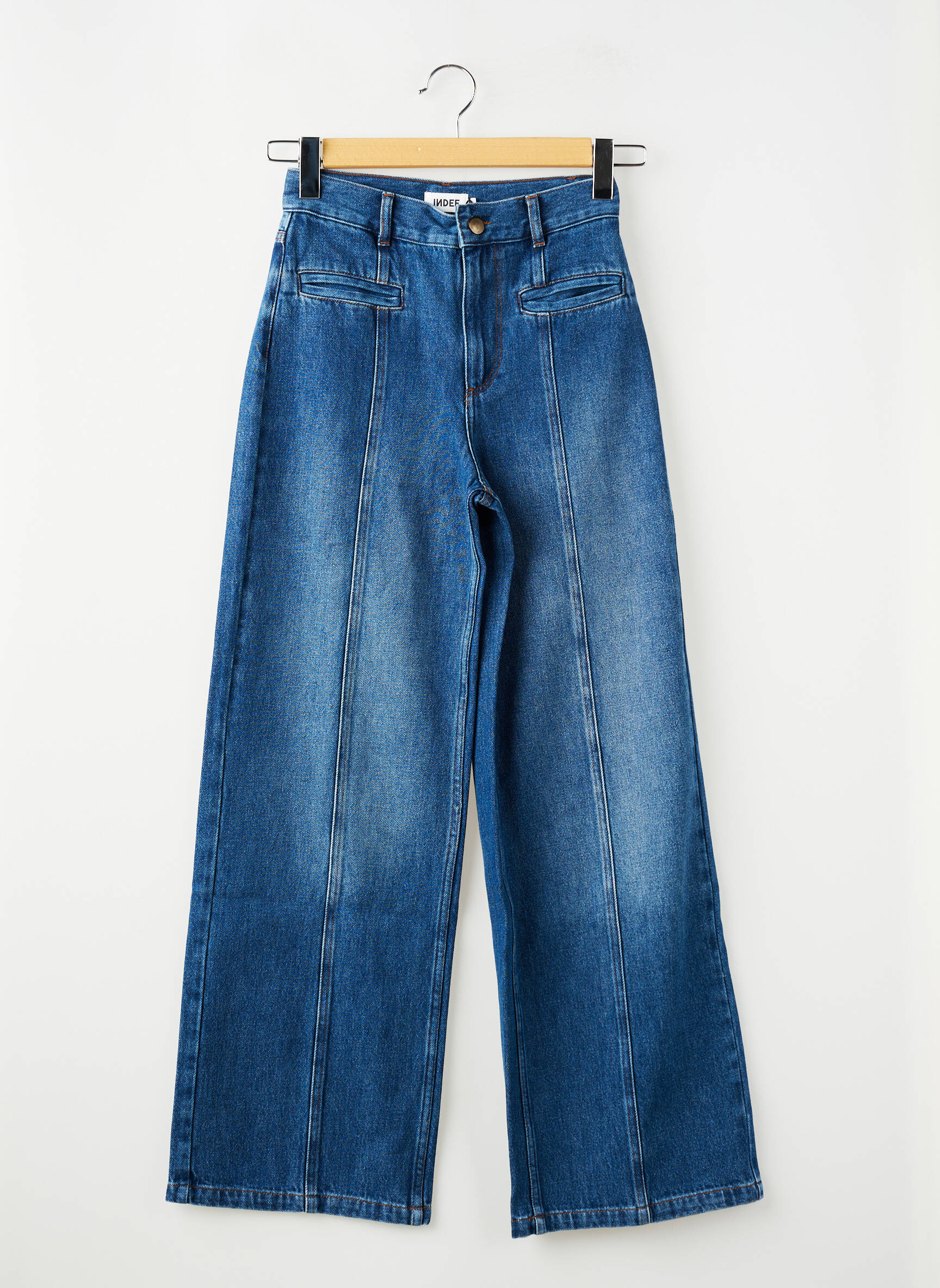 Bootcut džinsai mėlyna INDEE moteris