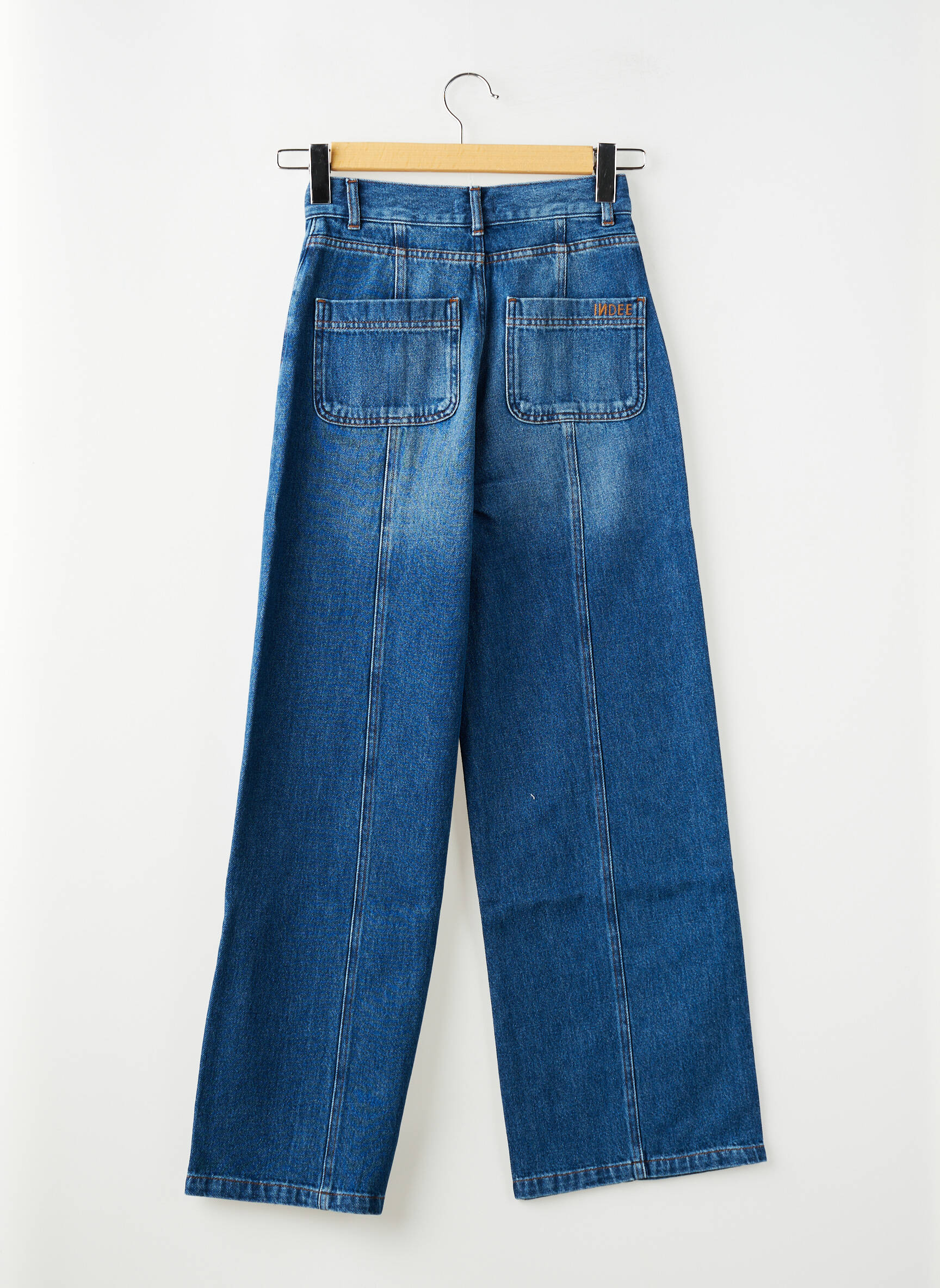 Bootcut džinsai mėlyna INDEE moteris