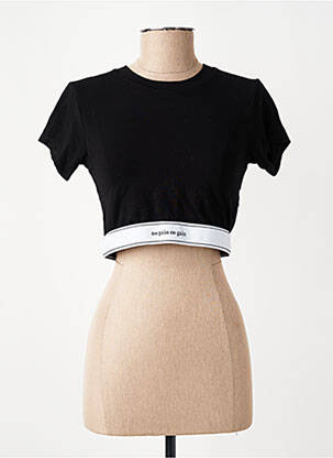 T-marškinys juodas MAISON LABICHE moteris