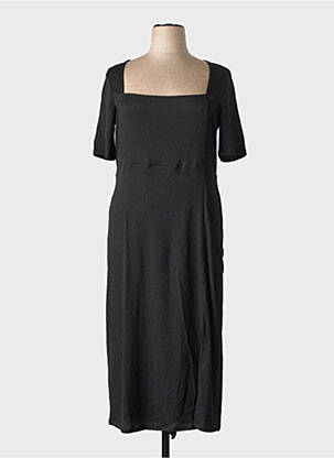 Pusilgių suknelė juodas GINA TRICOT moteris