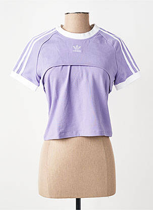 Viršūnė violetinis ADIDAS moteris