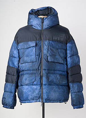 Pūkinė striukė mėlyna ARMANI EXCHANGE vyras