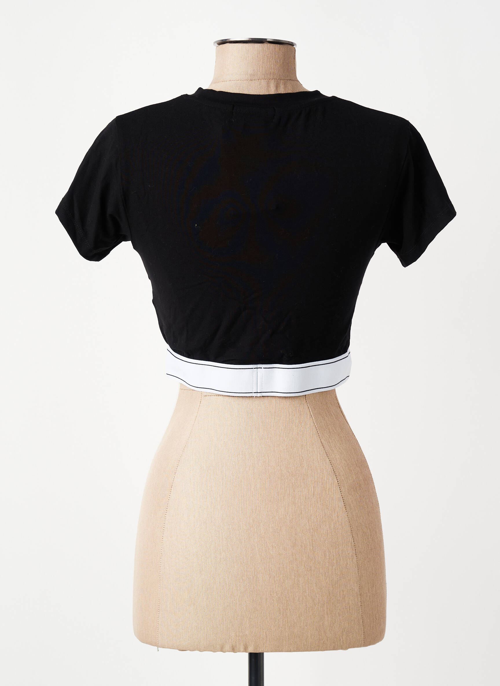 T-marškinys juodas MAISON LABICHE moteris