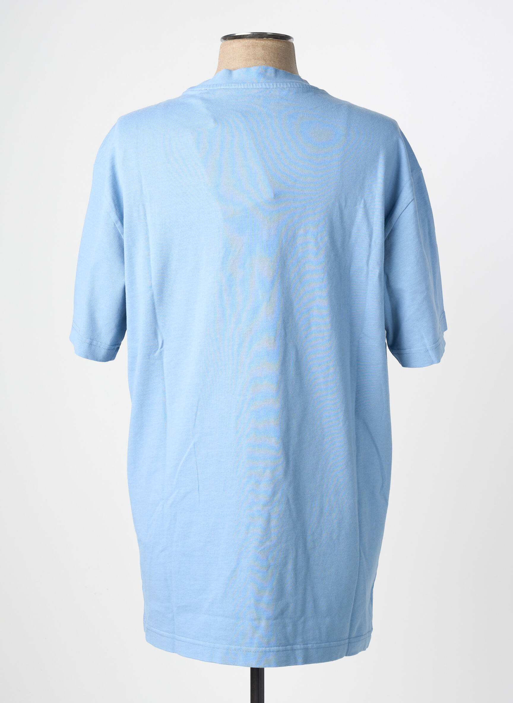 T-marškinys mėlyna KNOWLEDGE COTTON APPAREL vyras