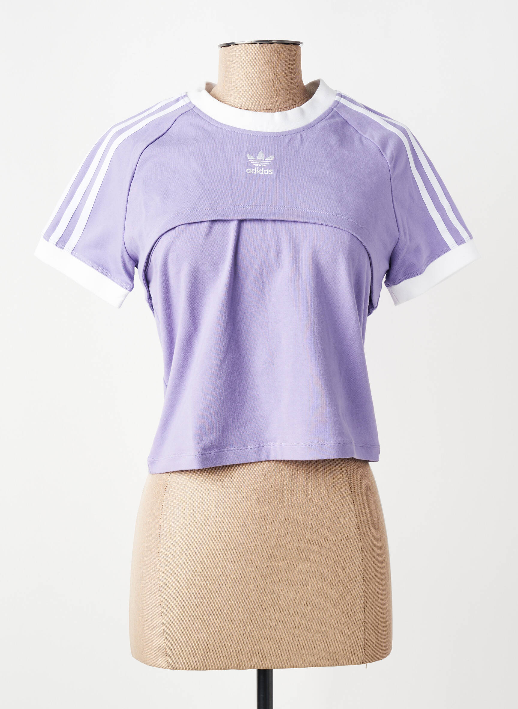 Viršūnė violetinis ADIDAS moteris
