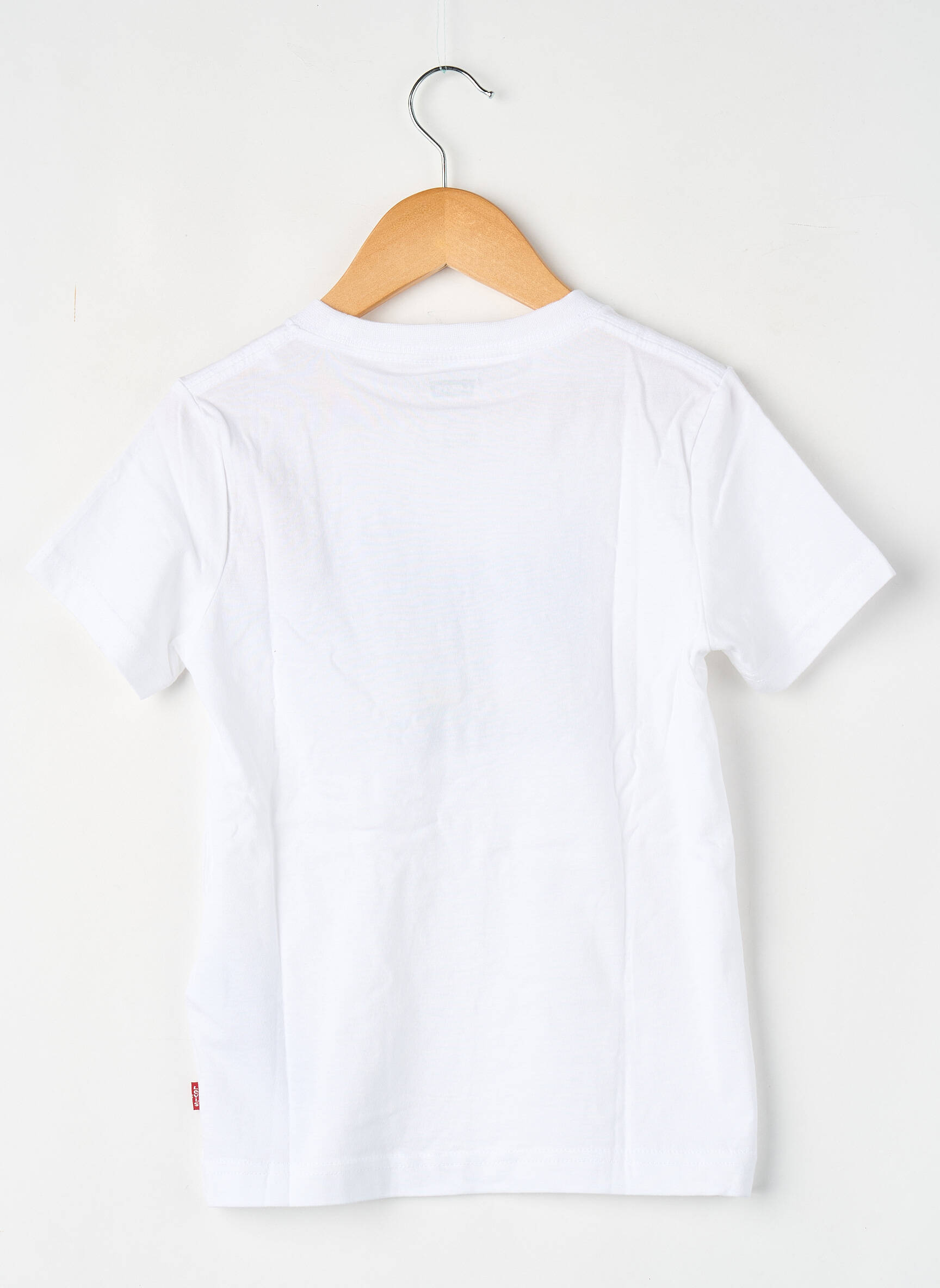 T-marškinys baltas LEVI'S mergina