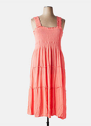 Pusilgių suknelė oranžinė VERO MODA moteris