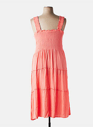 Pusilgių suknelė oranžinė VERO MODA moteris