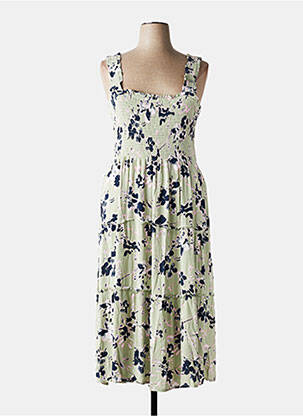 Pusilgių suknelė žalias VERO MODA moteris