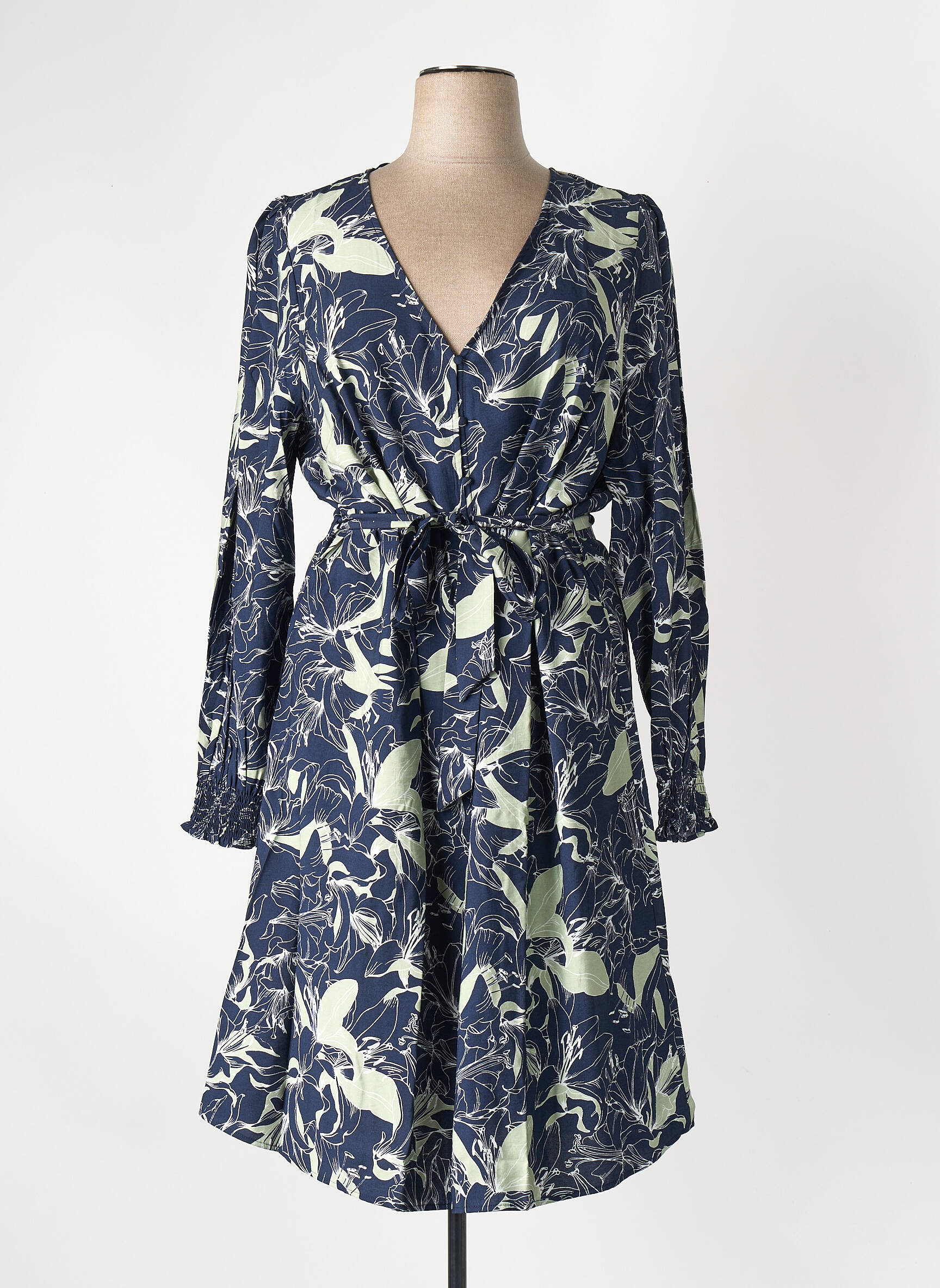 Pusilgių suknelė mėlyna VERO MODA moteris
