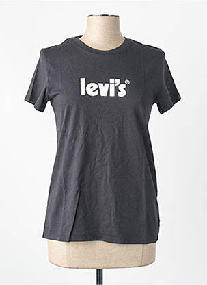 T-marškinys juodas LEVI'S moteris