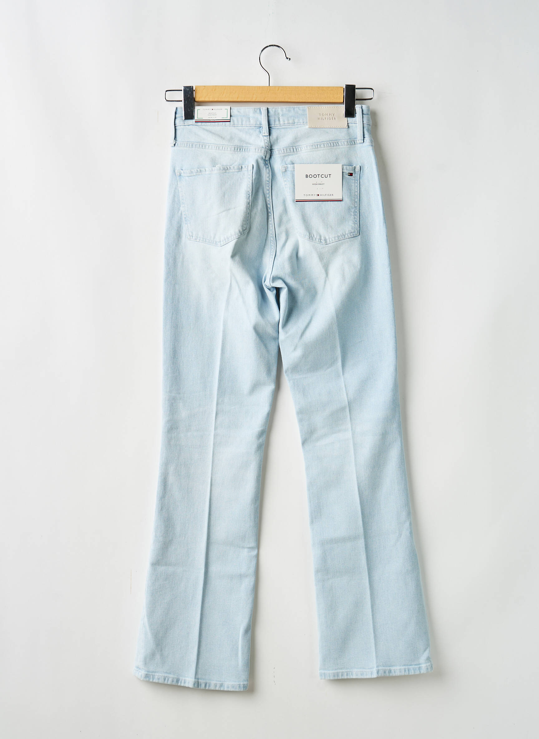 Bootcut džinsai mėlyna TOMMY HILFIGER moteris