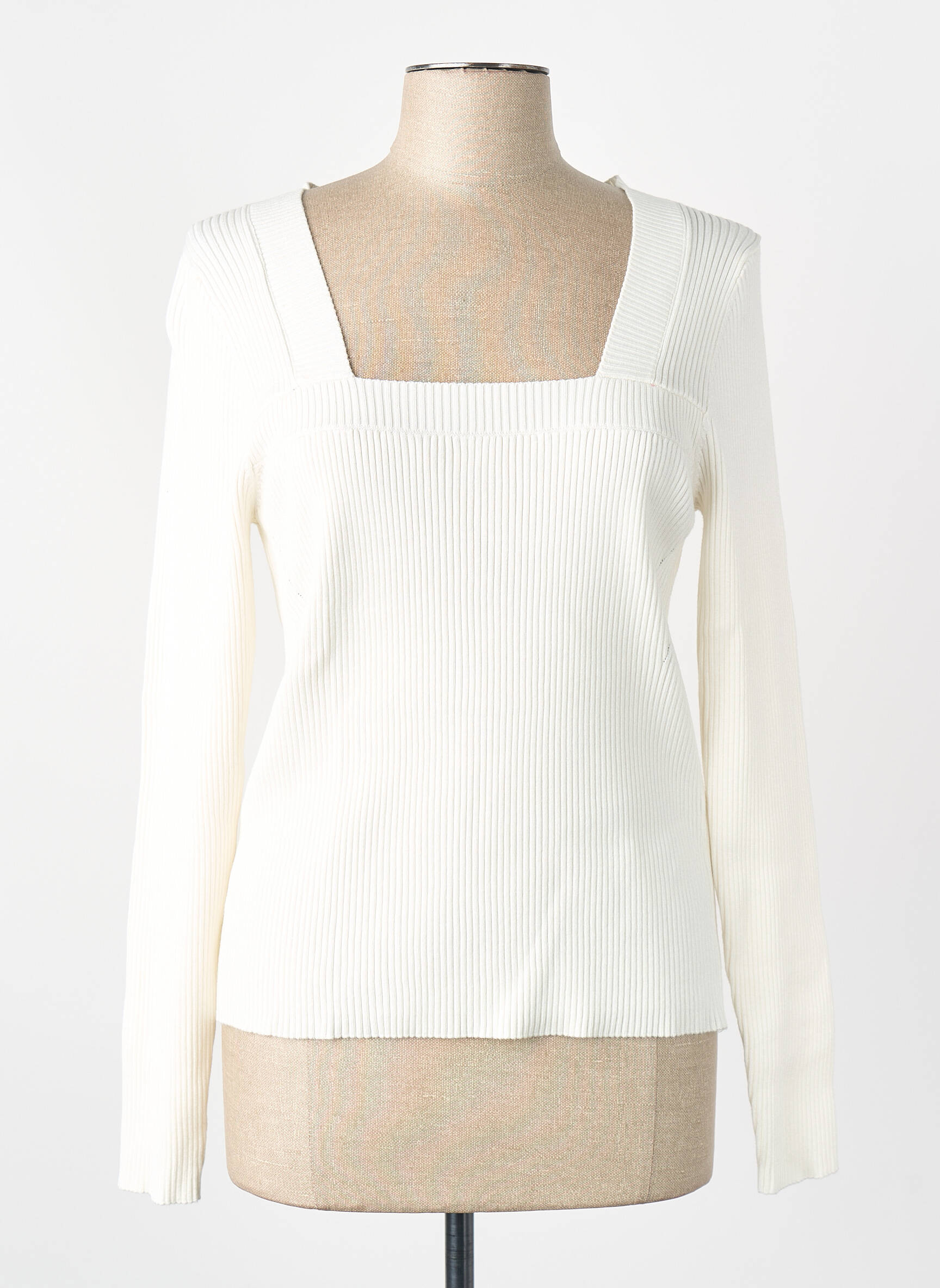 T-marškinys baltas GINA TRICOT moteris