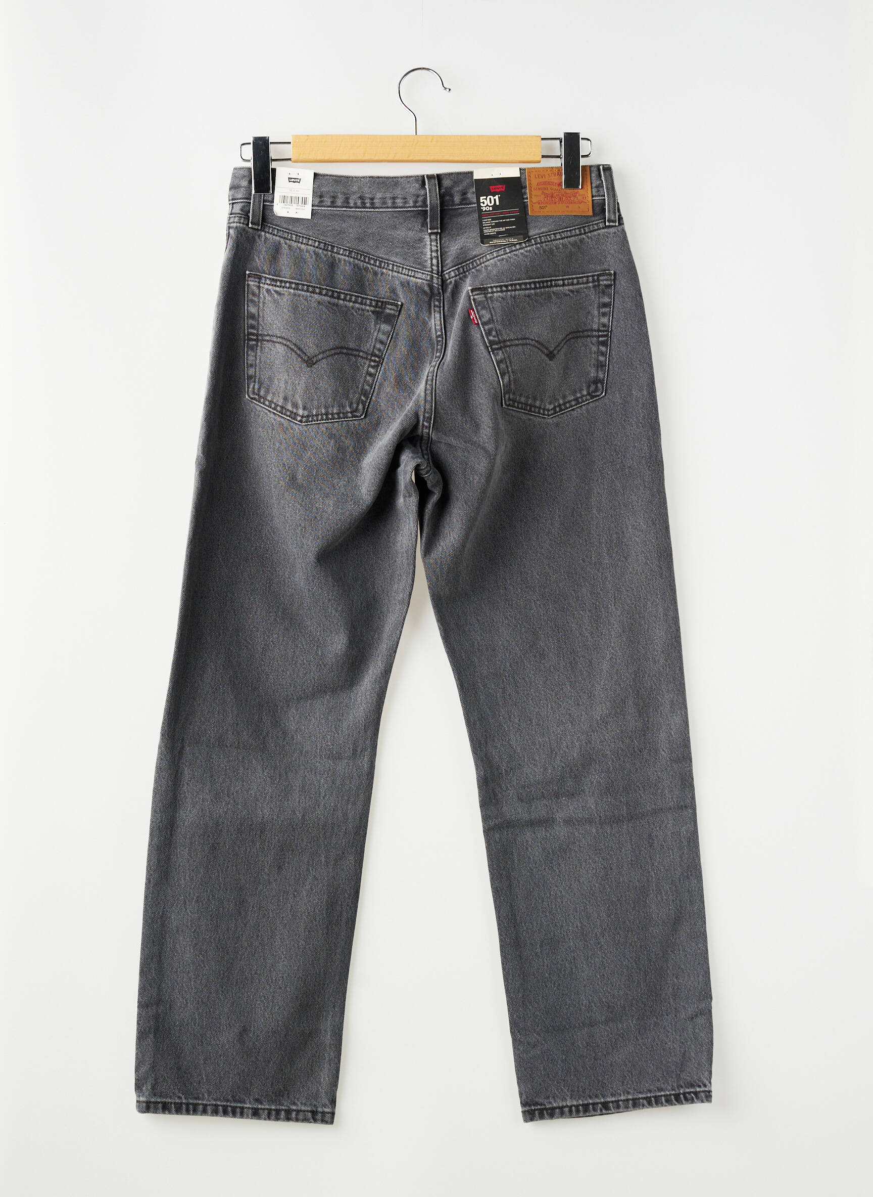 Boyfriend džinsai juodas LEVI'S moteris
