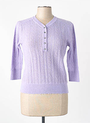 Megztinis violetinis BELLEROSE moteris