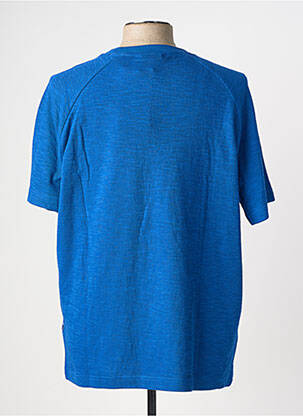 T-marškinys mėlyna KNOWLEDGE COTTON APPAREL vyras