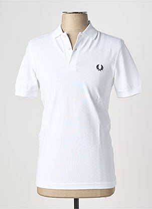 Polo baltas FRED PERRY vyras