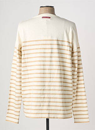 T-marškinys baltas MAISON LABICHE vyras