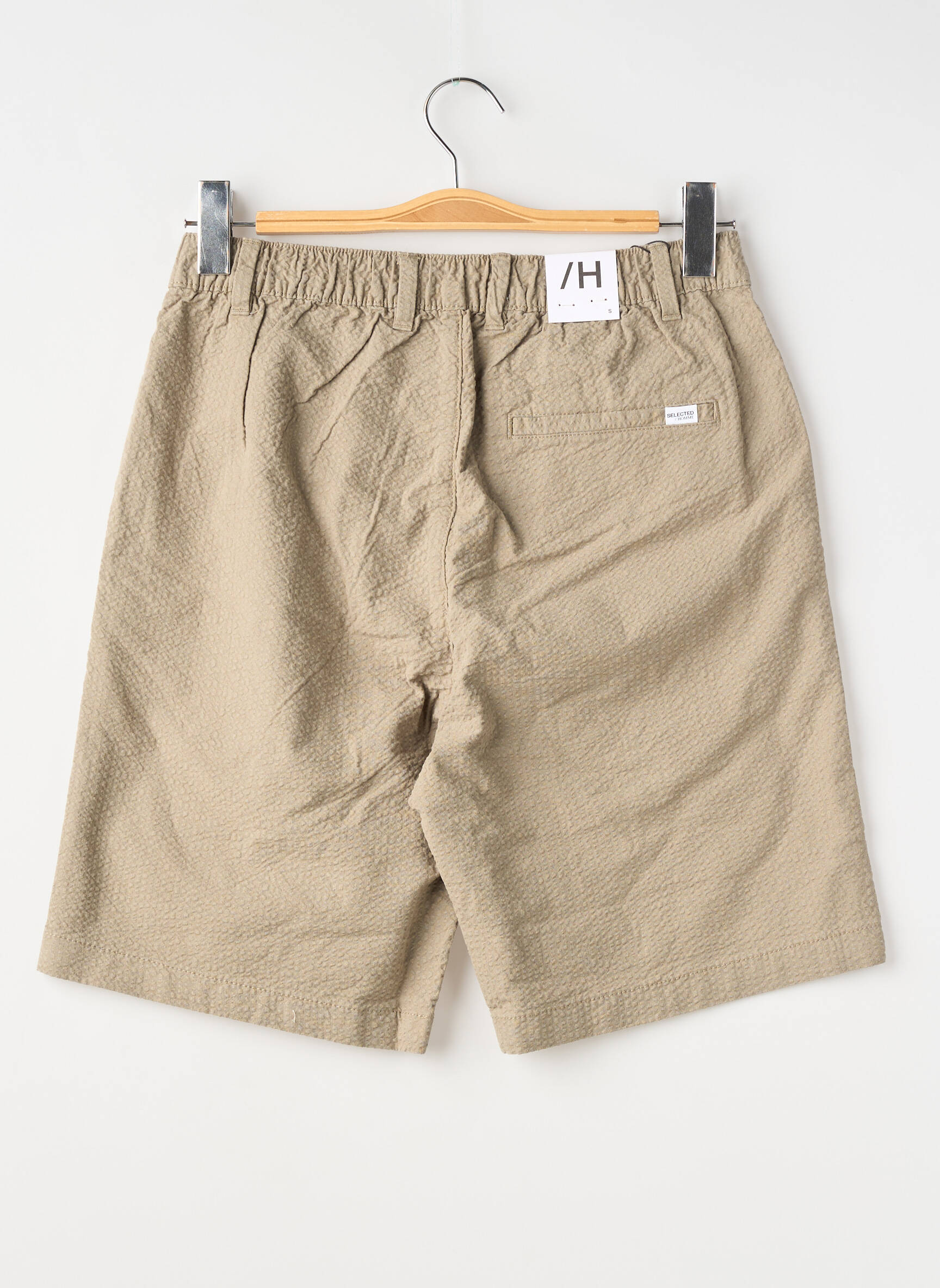 Bermudas pilka SELECTED vyras
