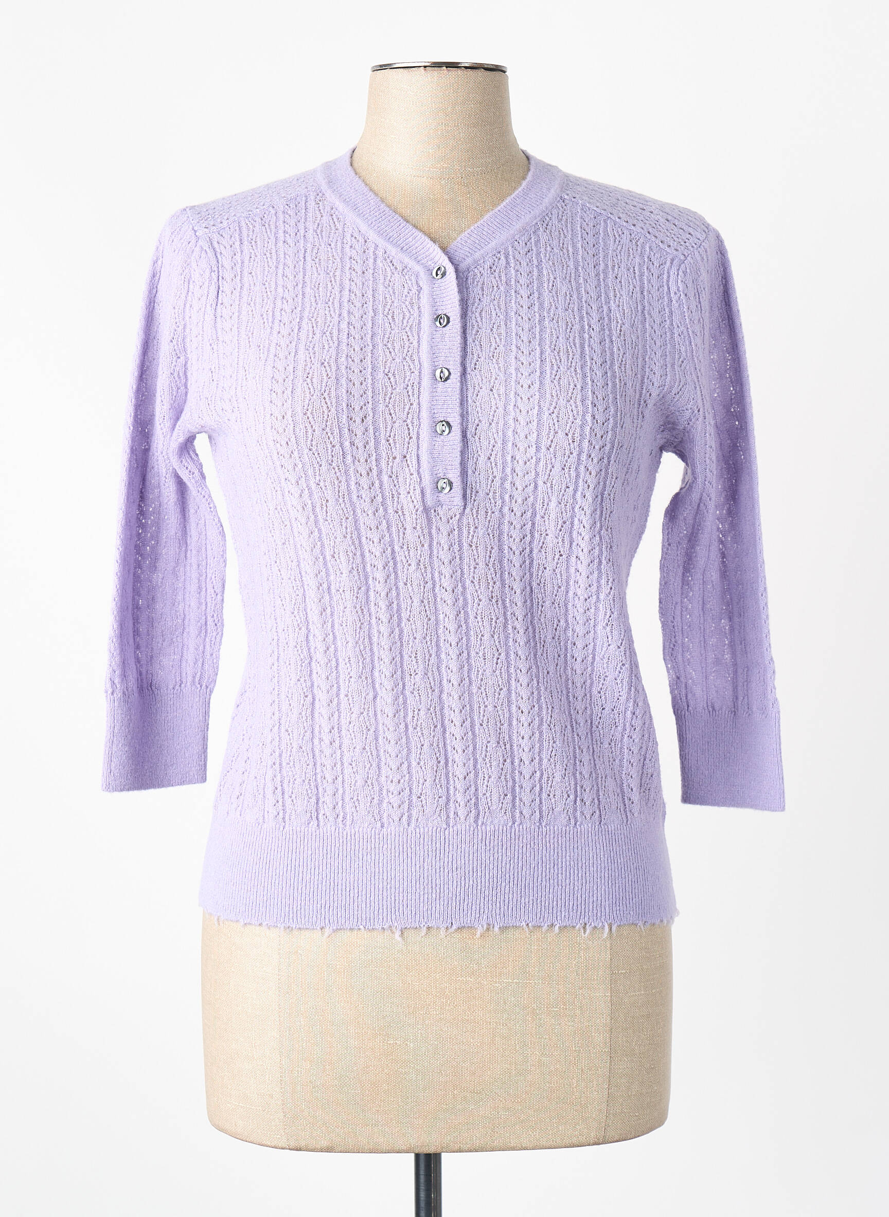 Megztinis violetinis BELLEROSE moteris