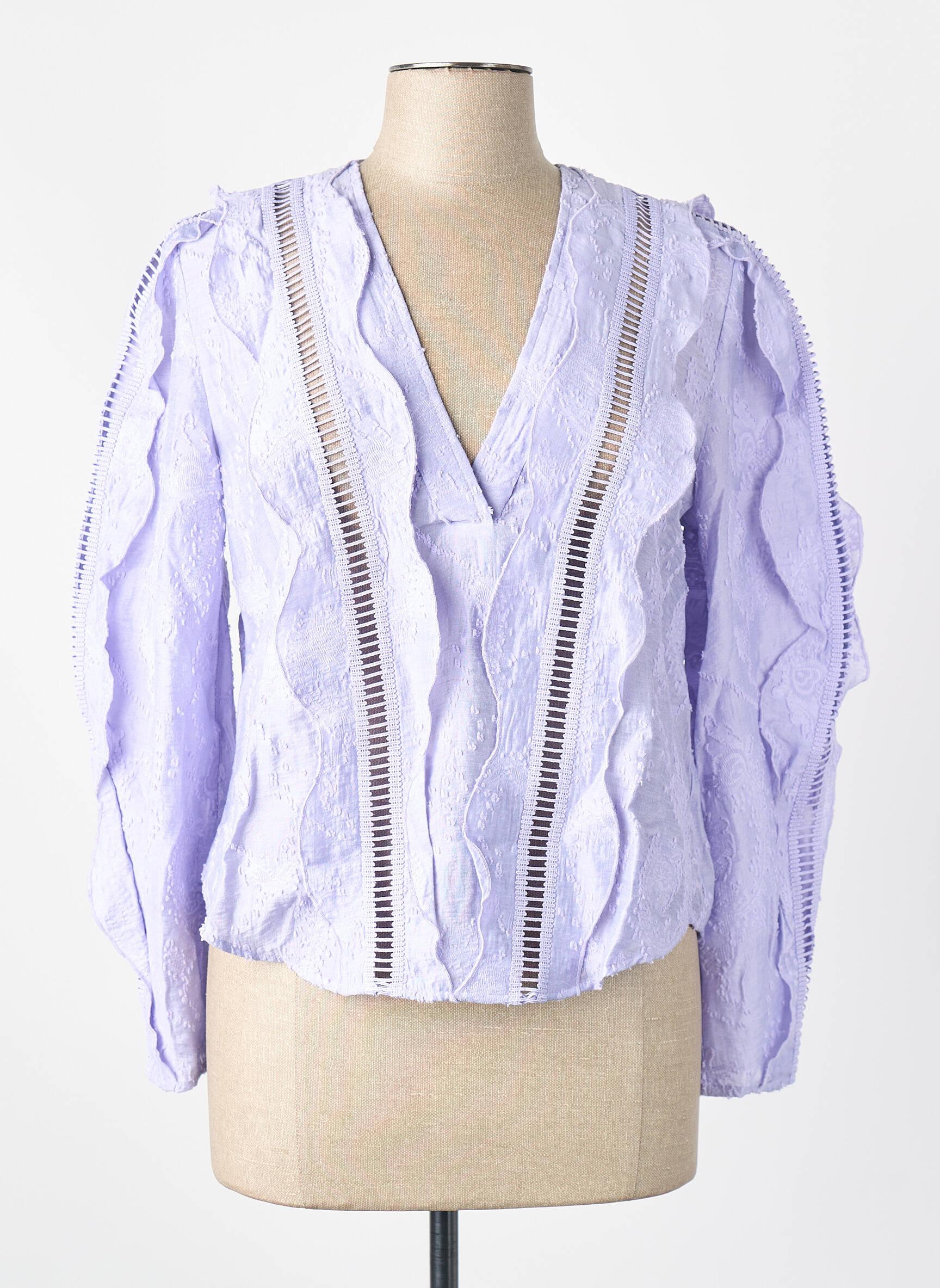 Viršūnė violetinis IRO moteris