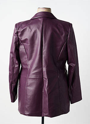 Švarkas violetinis PERSONA BY MARINA RINALDI moteris