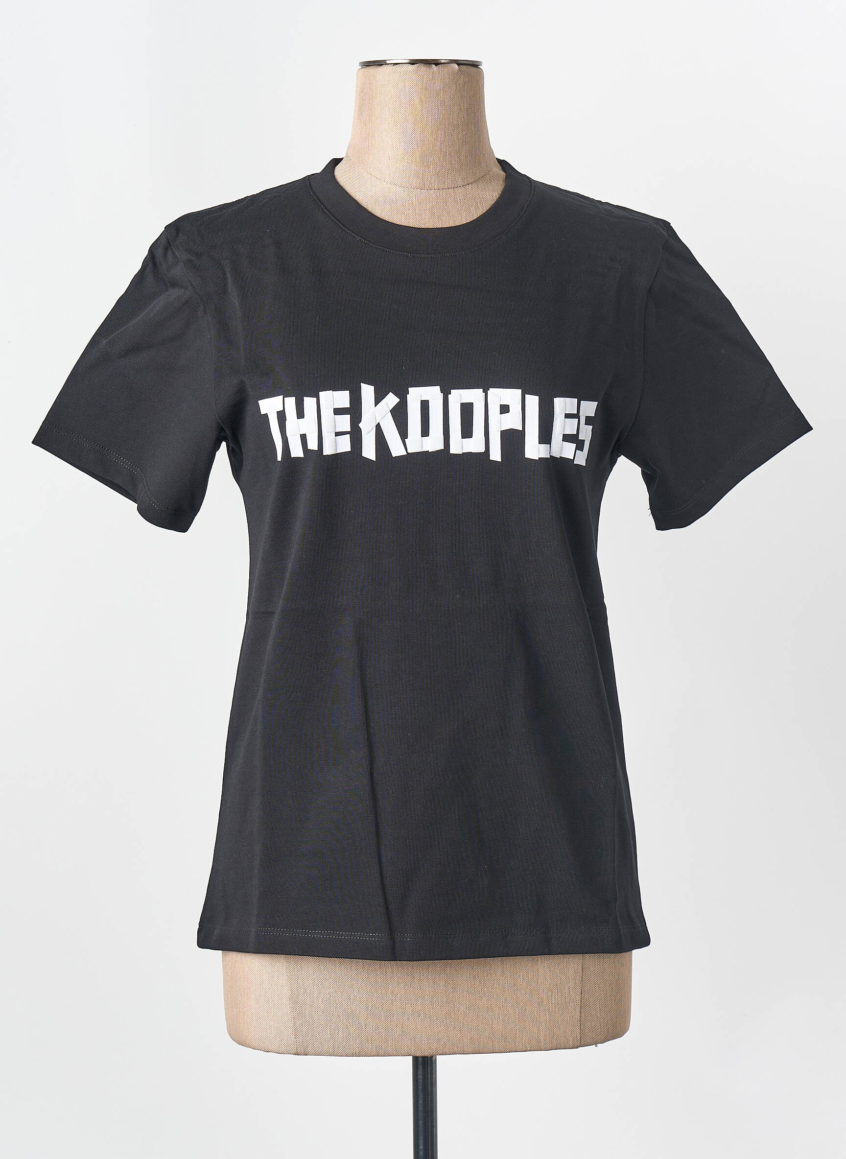 T-marškinys juodas THE KOOPLES moteris