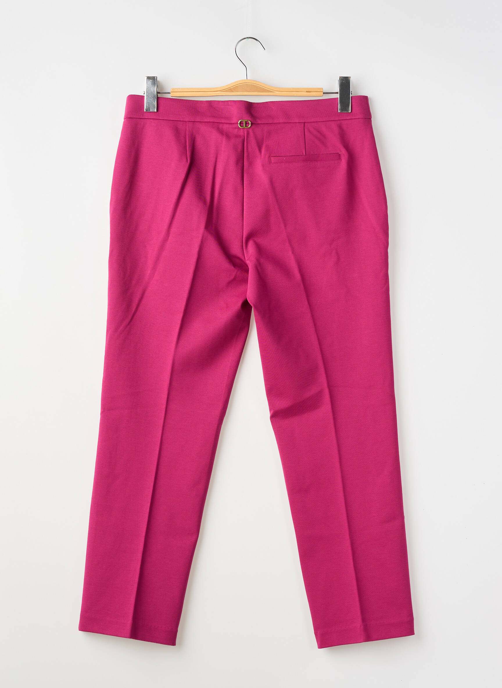Chino kelnė rožinė TWINSET moteris