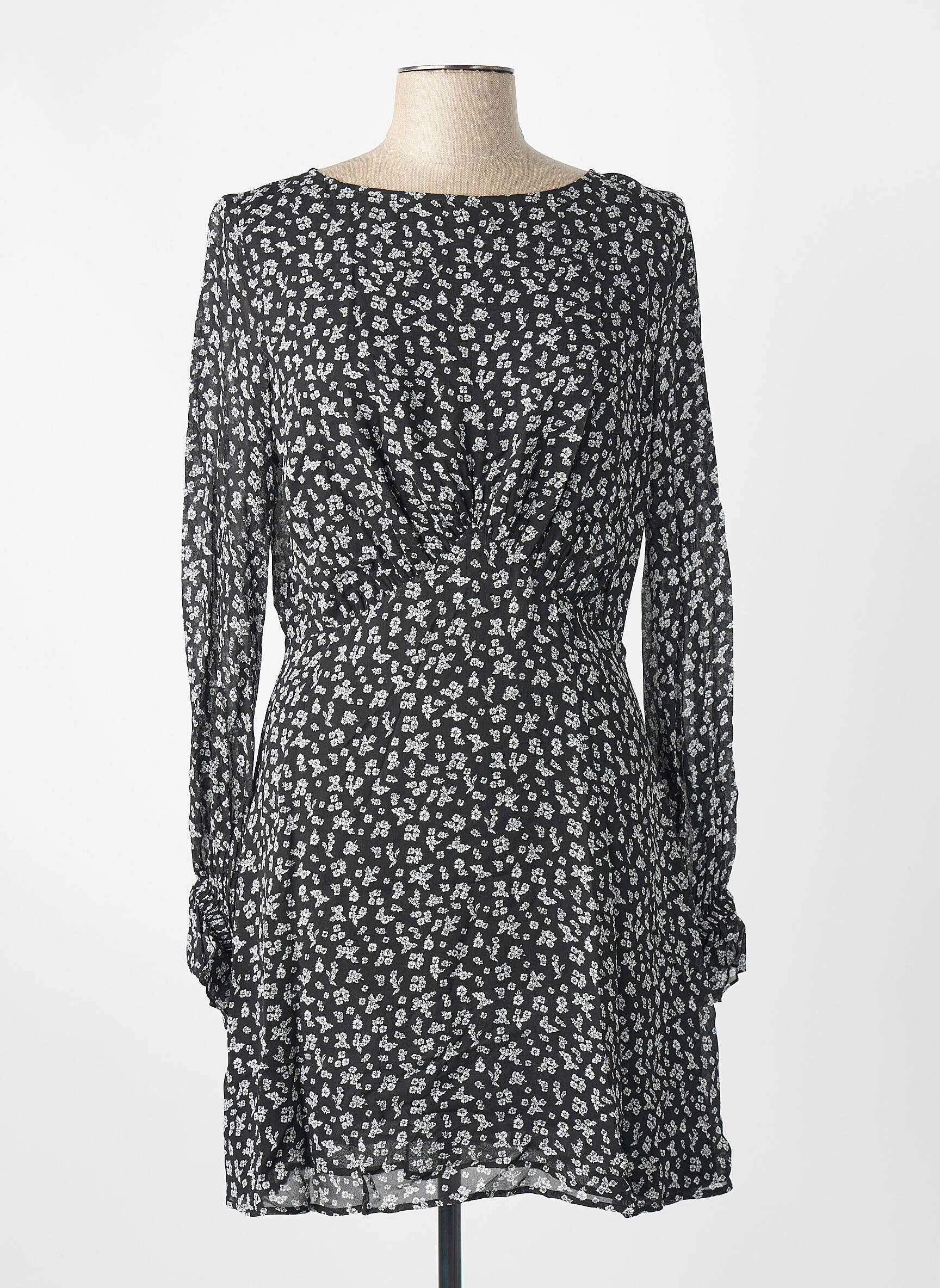 Trumpa suknelė juodas THE KOOPLES moteris