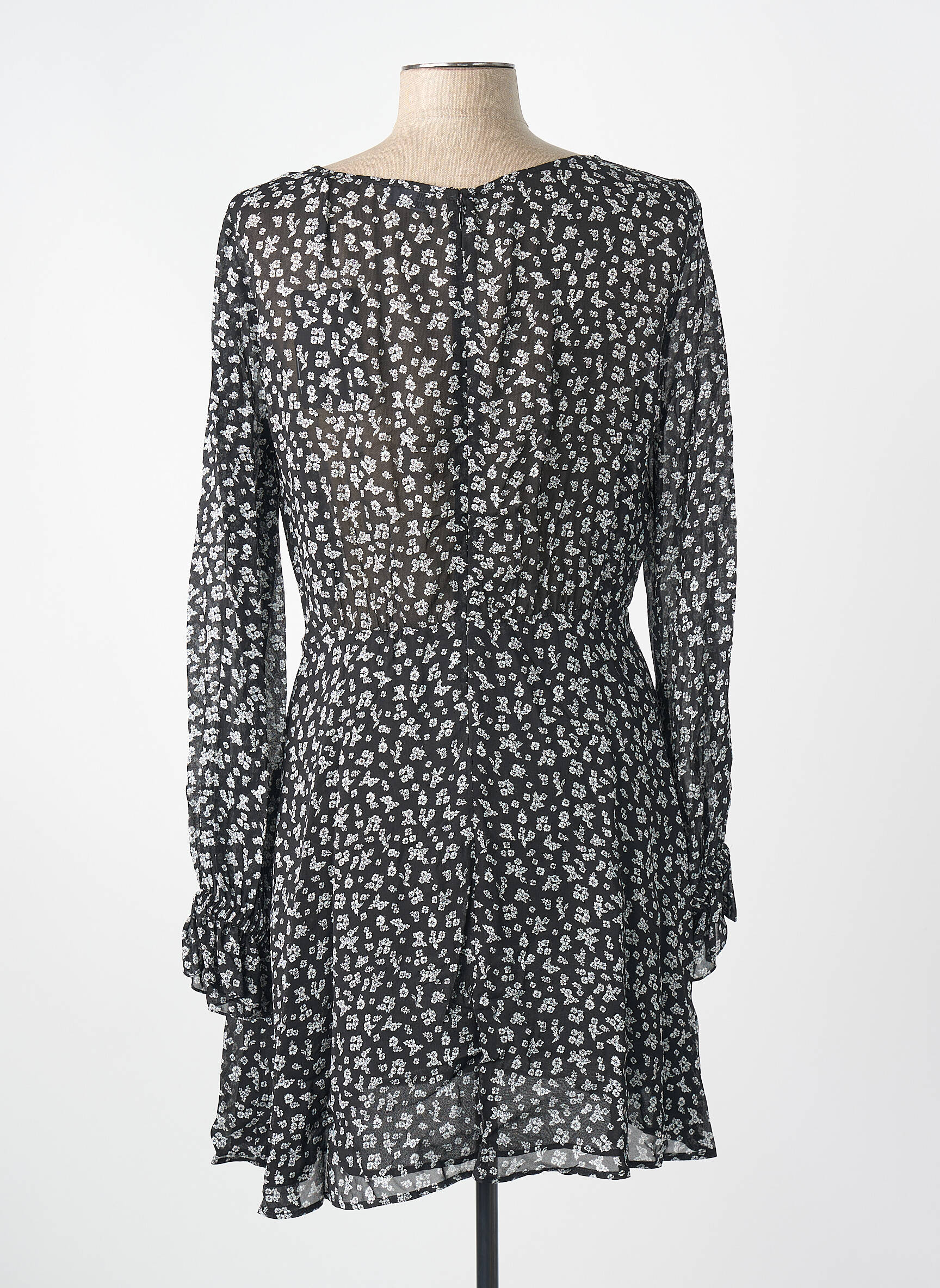 Trumpa suknelė juodas THE KOOPLES moteris